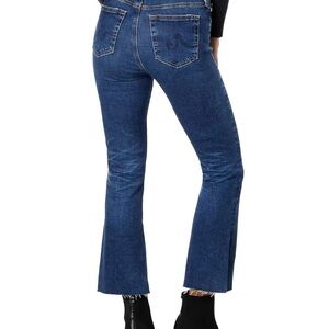 Ag Adriano Goldschmied Farrah Boot Crop Jeans 8 Year East Coast Wash Size 27